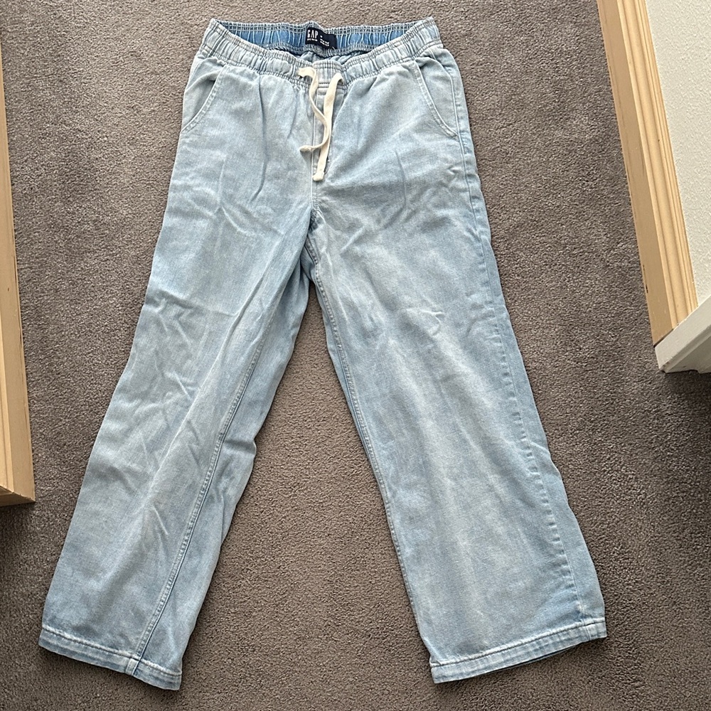 Gap high rise wide leg pants